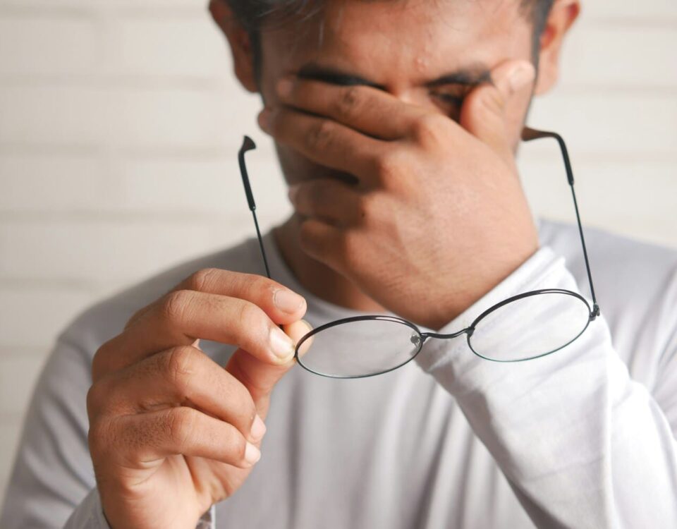 cansado de usar lentes