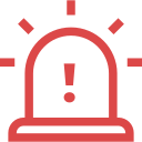 Icono de alerta para buscar atención inmediata